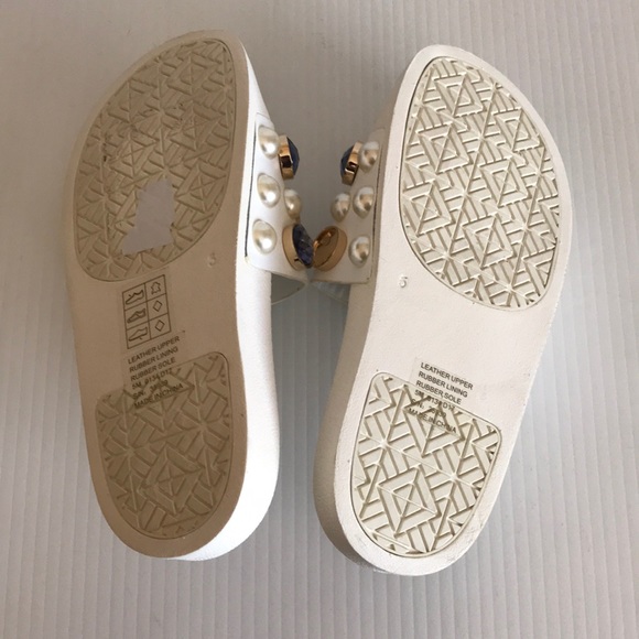 Tory Burch Vail Embellished Jeweled Slides Sandal - Picture 8 of 8